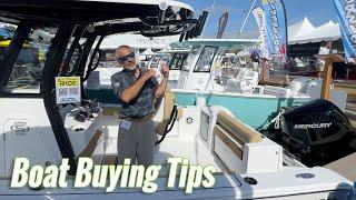 Boat Buying Tips - How to Select the Right Fishing Boat for You