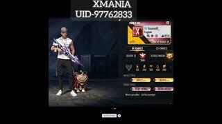 X-MANIA FREE FIRE  UID ||XMANIA