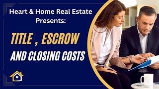 Eugene Real Estate Explained: Title Insurance, Escrow, and Closing Costs | Video Summary