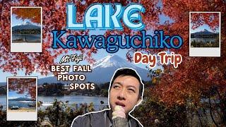 LAKE KAWAGUCHIKO Day Trip - BEST Mt Fuji AUTUMN PHOTO Spots!