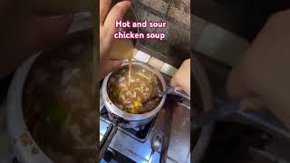 Hot and sour chicken soup