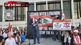 At Dearborn, Michigan Rally For Lebanon, Crowd Cheers For Hizbullah Invading Israel