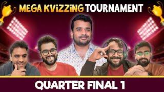 Mega KVizzing Tournament | QF1 ft Ashish, Rohan, Sanveer and Vishal #quiz #kvizzing