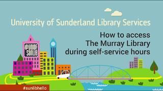 Self-service access at The Murray Library