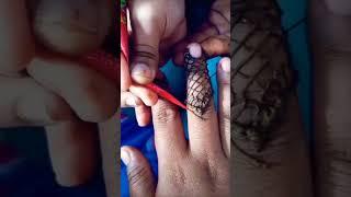 finger filling#simple #mehndi #foryou #youtubeshorts #youtubeshorts #viralshort #love #net