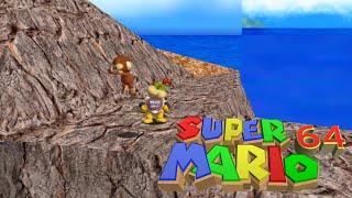 Super Bowser Jr 64 HD Textures Full Screen 16:9 Tall, Tall Mountain (Gameplay Android)