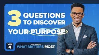 3 Questions To Discover Your Purpose - Ryan Leak