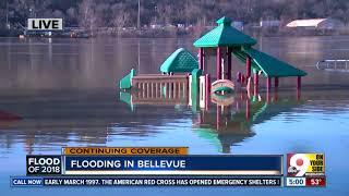 Flooding cuts off neighborhood in eastern Hamilton County