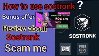 Review about sostronk app l sostronk scam? how to use sostronk app l how to join in sostronk