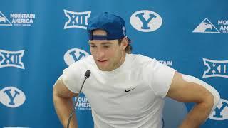 Chase Roberts | BYU Football | Postgame | Kansas | November 16, 2024