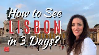 How to Spend 3 Days in Lisbon Solo?  Watch My Solo Trip to Lisbon Portugal