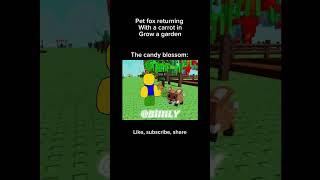 Red fox be like in grow a garden #growagarden #robloxanimation #roblox #animation
