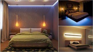 Best Bedroom Lighting Ideas | Wall Lights for Bedroom | Pop Ceiling Lights Ideas | Bed Design