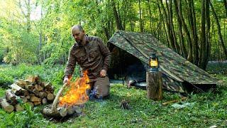 Solo Overnighter in a Vintage Dutch Army Tent