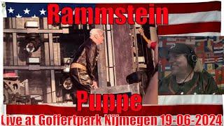 Rammstein - Puppe [[Live at Goffertpark Nijmegen 19-06-2024]] - REACTION