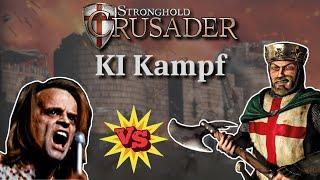 Klaus Kinski VS Richard Löwenherz | Stronghold Crusader KI Kampf