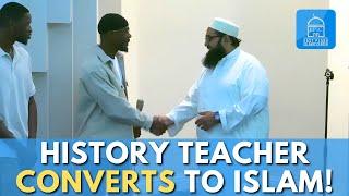 History Teacher Converts to Islam! | EPIC Masjid | Imam Nadim Bashir