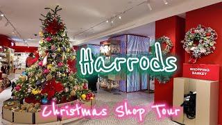 Harrods Christmas Shop 2024 - London Shopping Tour - 4K #harrods #christmas