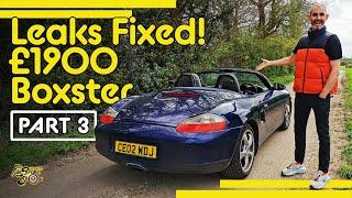 Britain's Cheapest Boxster Project part 3 // Repairing the Roof mechanism