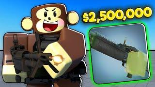 Using the BEST Gun in Roblox Gunfight Arena