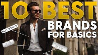 10 BEST BRANDS for your BASIC WARDROBE and what to buy there