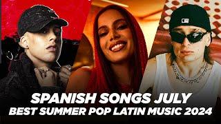 Spanish Songs 2024 Mix  July 2024  BEST Summer Pop Latin Music 2024