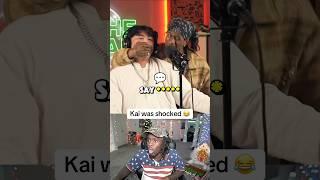 KAI WAS SHOCKED BY THIS ASIAN RAPPERS LYRICS  #KAICENAT #KAICENATCLIPS #khantrast