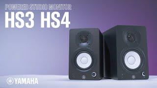 Yamaha HS3/HS4 High-Quality Compact Studio Monitors for the Uncompromising Creator