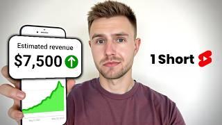 $7,500 With ONE Faceless YouTube Short (YT Shorts Automation)