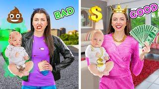 GOOD MOM VS BAD MOM || Best Parenting Hacks By 123GO! SCHOOL