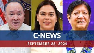 UNTV: C-NEWS | September 26, 2024