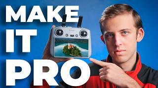 10 ESSENTIAL Settings for PRO QUALITY Drone Footage
