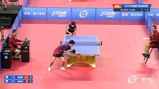 FULL MATCH: Zhou Qihao 周启豪 vs Liu Yebo 刘夜泊| 2024 Chinese National Championships (MT-SF)