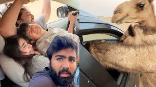 Camel ghuss gaye car mein