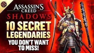 Assassin's Creed Shadows - 10 SECRET Legendary Weapons You Can't Afford To Miss