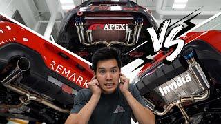 A'PEXi vs Invidia vs Remark 22 GR86 Exhaust Shootout!