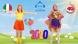 TUTTO ALMAN KIDS 2020  40 minuti con Lucilla, Luli Pampin e La Brigata Canterina!