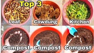 Top 3 compost making process for Garden/Home, How to make compost at home