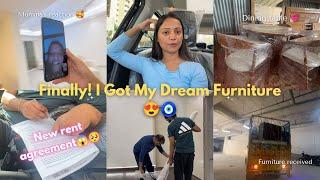 Apne Dream penthouse ke liye new furniture ️ mumma’s reaction  things got delayed | Gulguli Singh