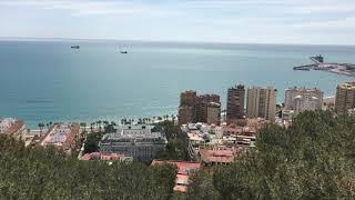 Malaga, Gibralfaro Mirador, Andalusia, Spain