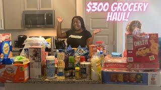 COME GROCERY SHOPPING WITH ME FOR MY NEW APARTMENT | $300 GROCERY HAUL