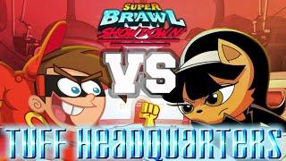 Classic Timmy Turner vs Kitty Katswell II | Super Brawl Showdown v0.3.0b Full Match Gameplay