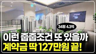 싸기도 정말 싼데 계약금도 딱 127만원, 서울 30분대 경기도 아파트 줍줍