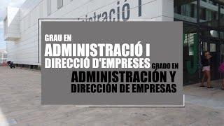 Grado en Administración y Dirección de Empresas - Universitat Politècnica de València (UPV)