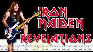 Iron Maiden - Revelations (Bass Tabs - Notation) By @ChamisBass  #chamisbass