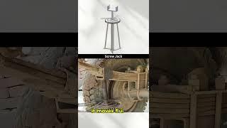 The Secret Power Behind Hydraulic Jacks! #howitworks #shorts