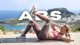  10 min ABs workout for Beginners 