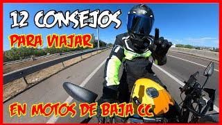 12 CONSEJOS CLAVES para VIAJAR en MOTO de BAJA CILINDRADA menor a 250cc -S2R-