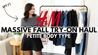 Reviewing H&M On A *PETITE* Body Type | Budget Friendly Petite Clothing  2024* a VERY Honest Review*