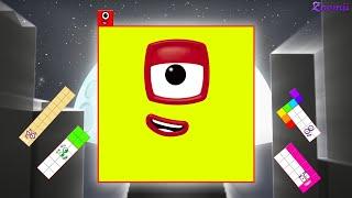 Looking for Numberblocks Puzzle Tetris NEW 100 ASMR   Numberblocks Satisfying Video #18